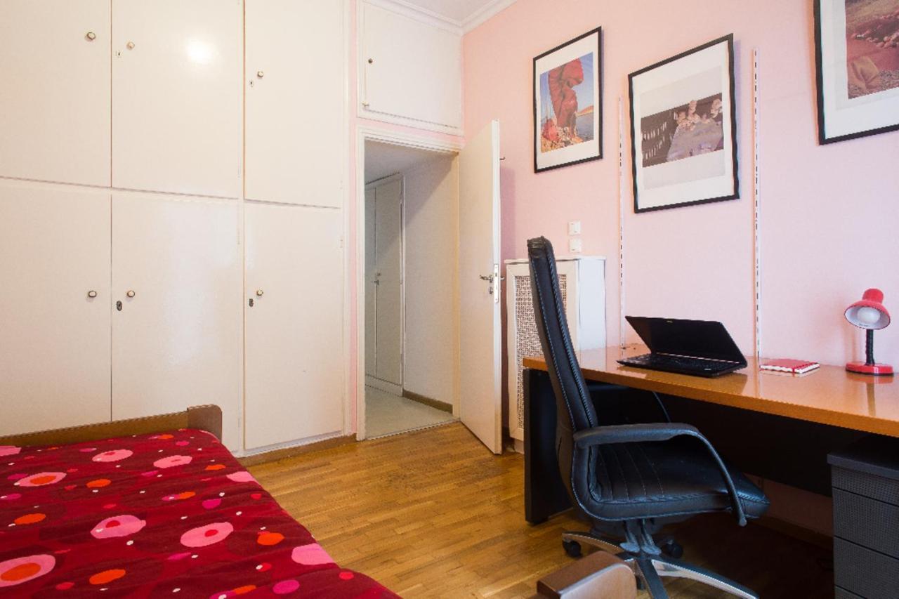 Flat In Central Athens - Pangrati Bagian luar foto
